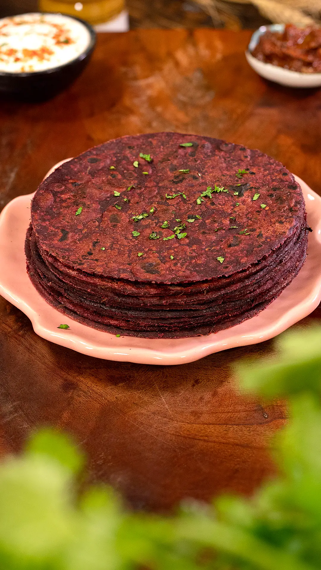 Beetroot Chapathi