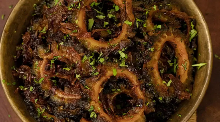 Karela Pyaz Sabzi