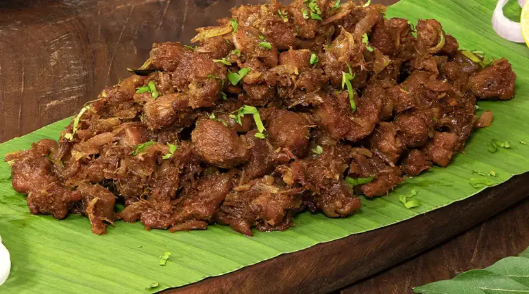 Mutton Sukka (Mutton Pepper Masala fry) 3 Mutton sukka