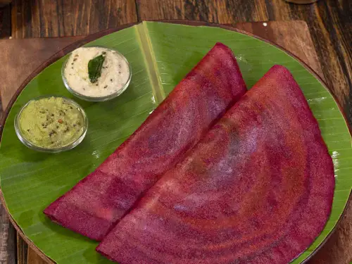 Beetroot Dosa