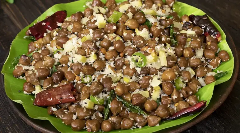 Black Chickpea Sundal