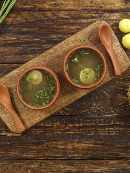 Lemon Coriander Soup