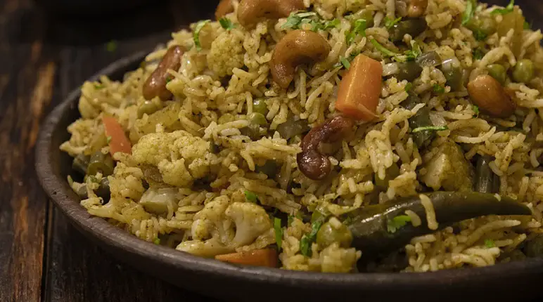 andhra veg pulao