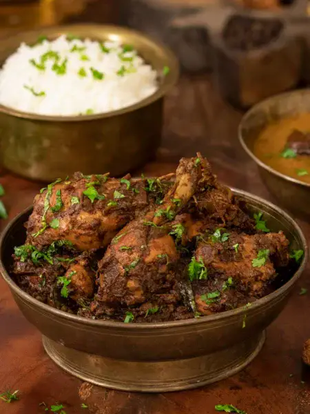 Chettinad Pepper Chicken Masala