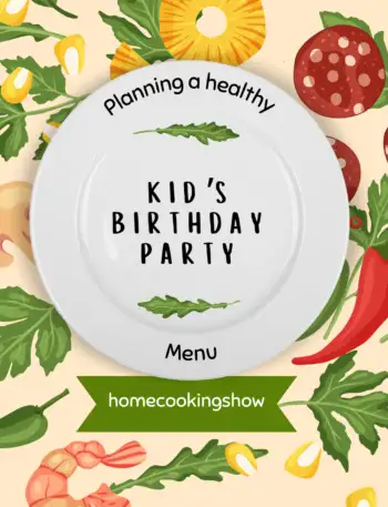 kids party menu