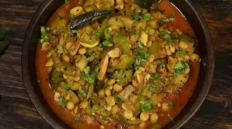 Ridge Gourd Curry 6 Ridge Gourd Curry