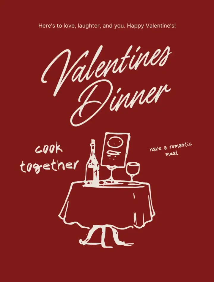 Valentine's Day at Home: A Curated Menu from My Kitchen 1 valentines Dinner