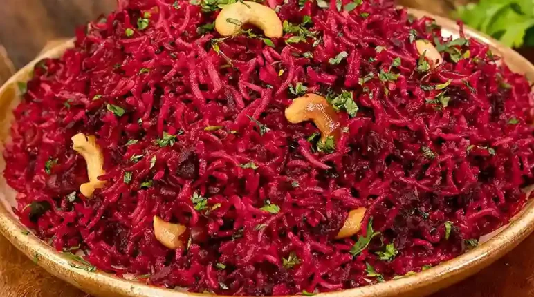 Beetroot Coconut Rice 8 Beetroot Coconut Rice