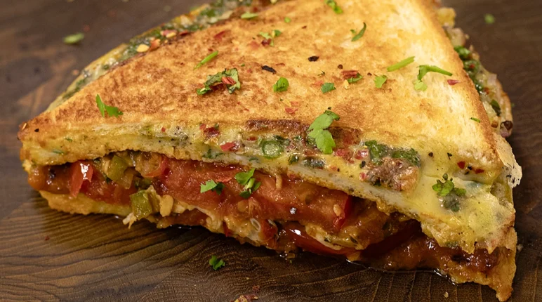 Egg Pizza Sandwich 9 Egg Pizza Sandwich