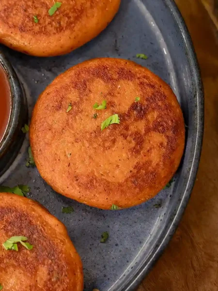 Cheesy Aloo Tikki