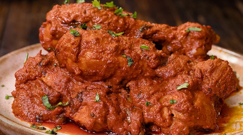 Hyderabadi Red Chicken