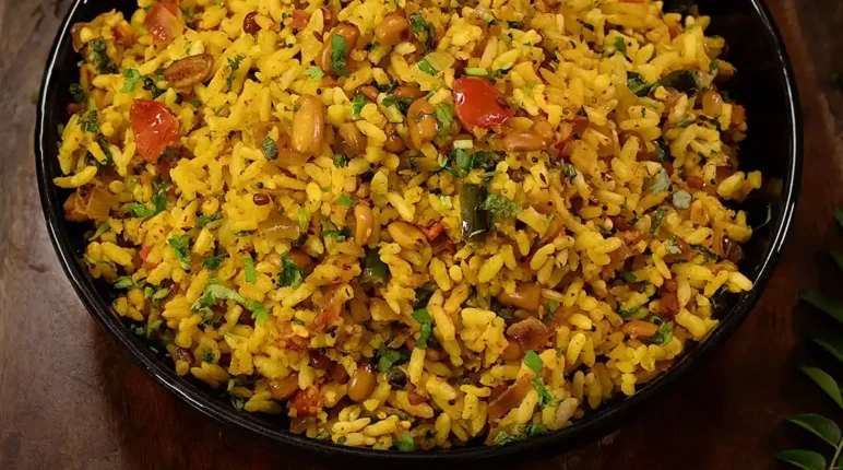 Puffed Rice Upma 3 Puffed Rice Upma