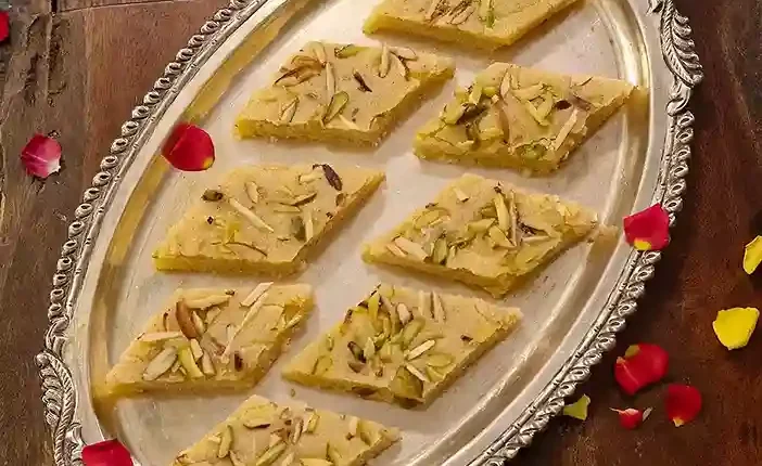Rava Burfi 2 Rava Burfi