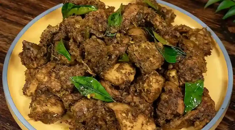 Curry Leaves Chicken Fry