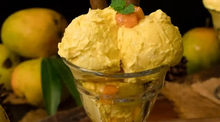 Mango ice cream