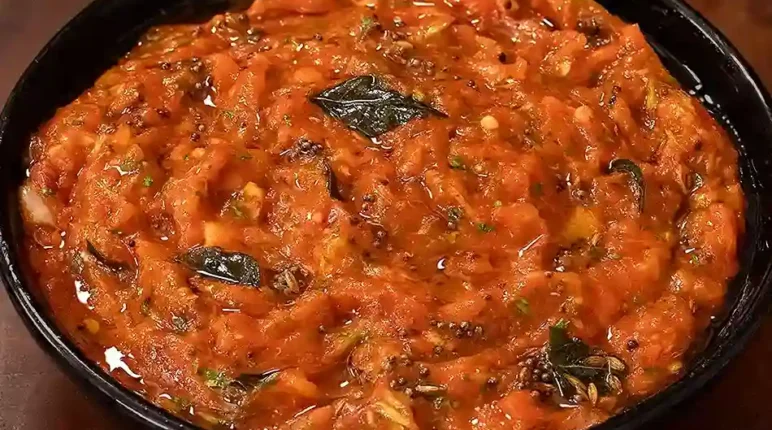 Raw Mango Tomato Chutney 5 Mango tomato Chutney