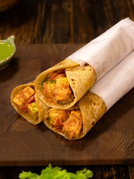 Paneer kathi Roll