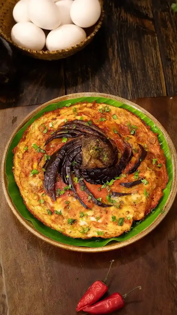 Eggplant Omelette