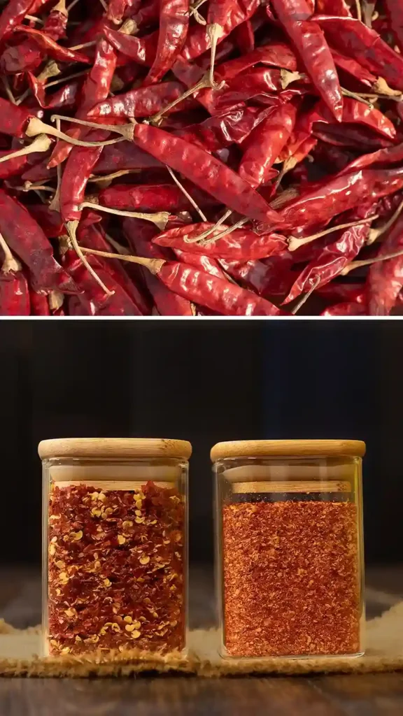 Red chilli flakes