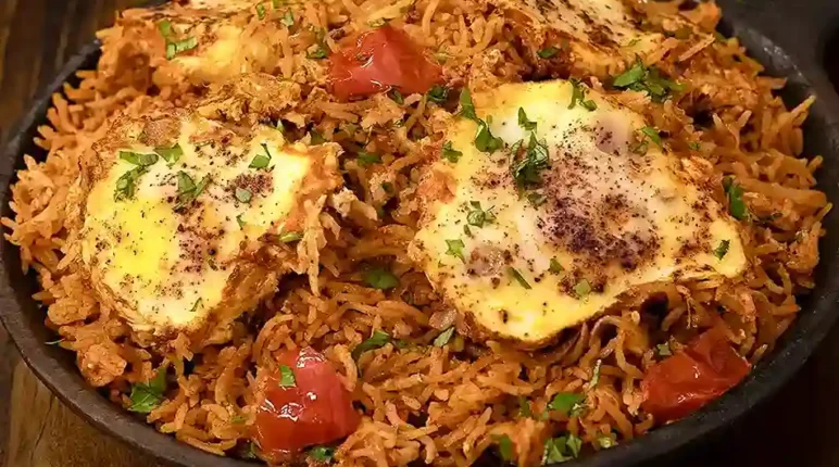 Egg Biryani 6 Egg biryani
