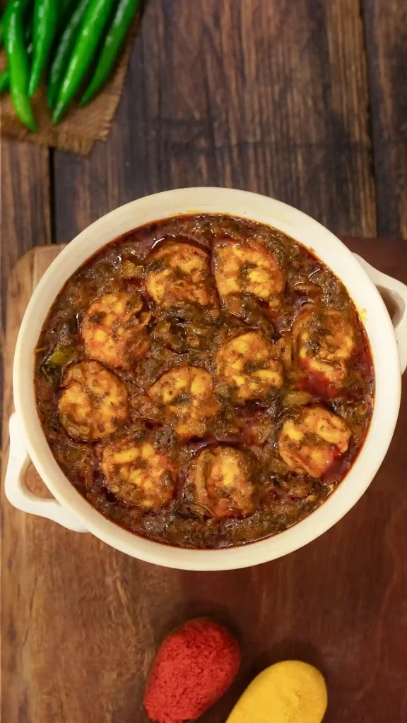 Gongura Prawns